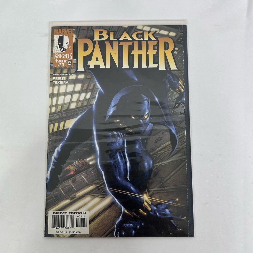 Black Panther #1 1st App of Okoye Nakia Zuri & Dora Milaje Marvel Knights